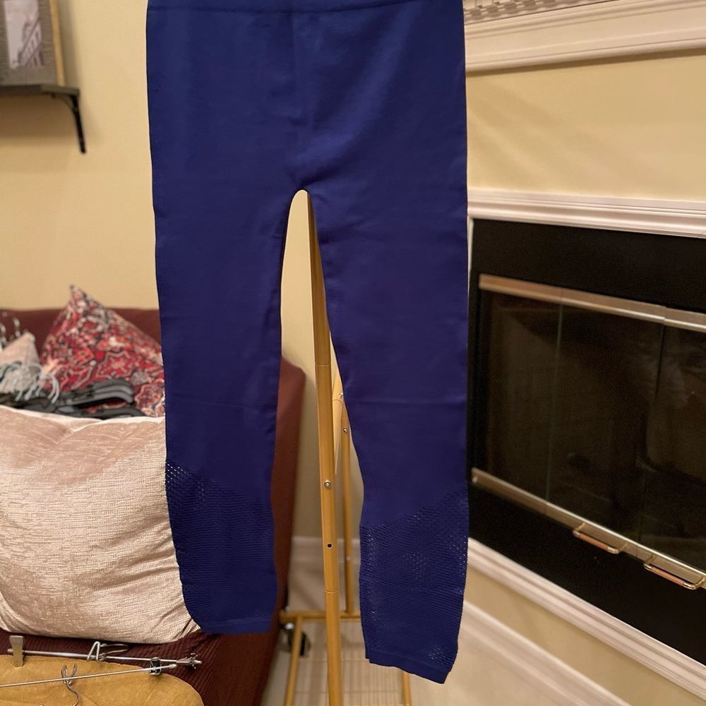 XERSION SEAMLESS workout tights BLUE sz L